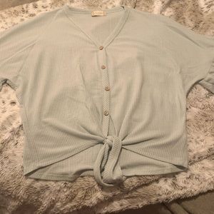 NWOT Altar’d State waffle top